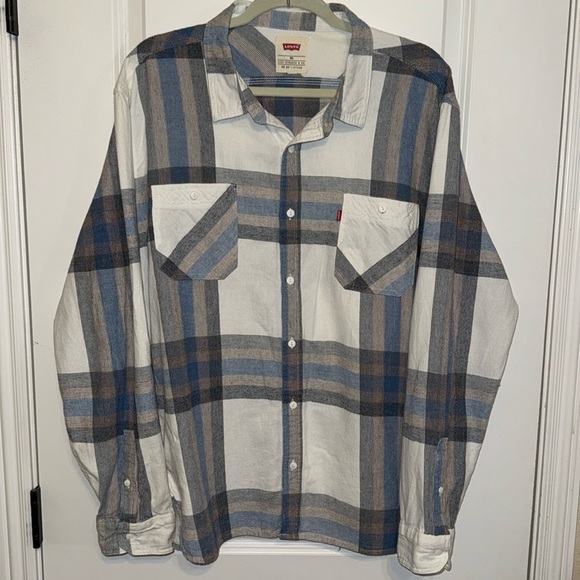 Levi’s red tab  men’s long sleeve button down shirt - Picture 1 of 5